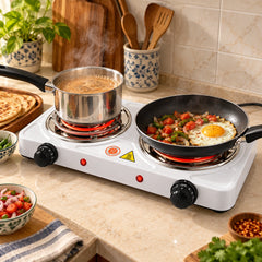 RAF Double Electric Stove – 2000W | R.8020B