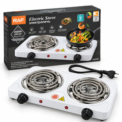 RAF Double Electric Stove – 2000W | R.8020B